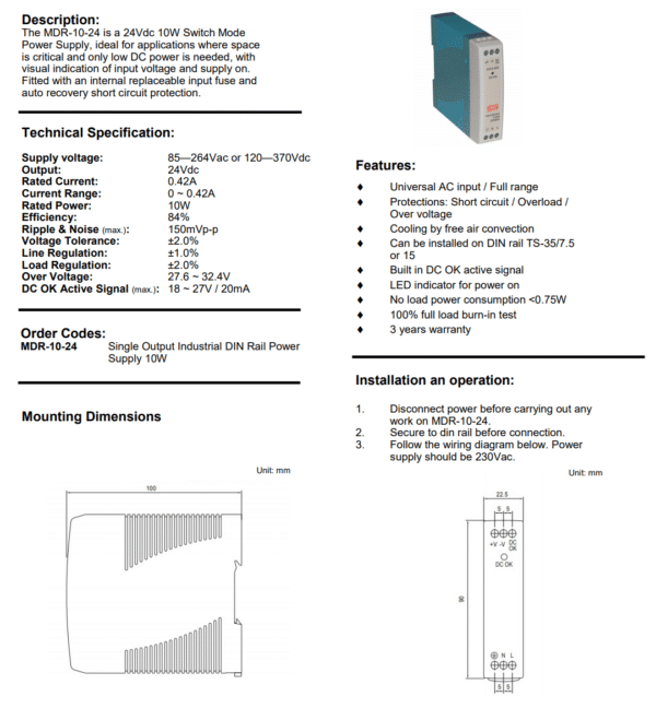 https://hvacproducts.co.uk - 24vdctrans
