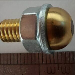 https://hvacproducts.co.uk - Brass Button Temperature Sensor