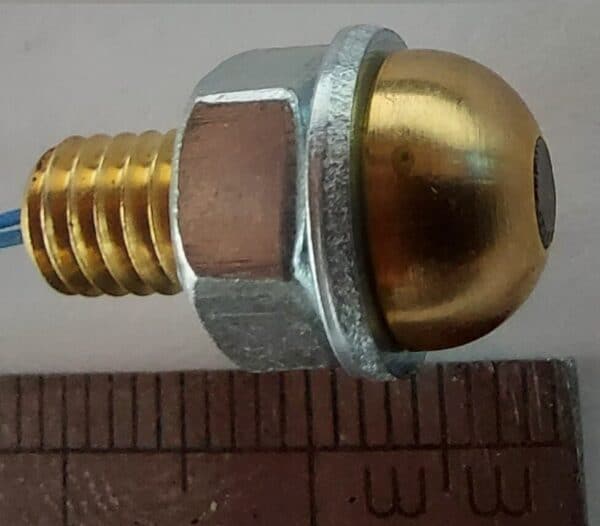 https://hvacproducts.co.uk - Brass Button Temperature Sensor