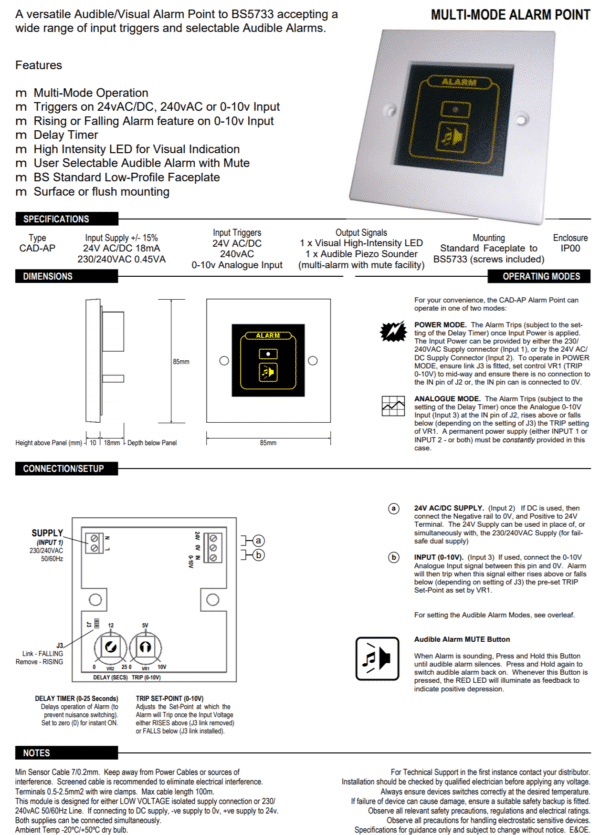 https://hvacproducts.co.uk - CAD-AP-Manual