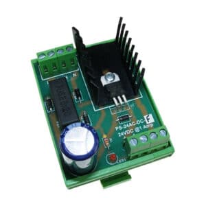 https://hvacproducts.co.uk - ps-24ac-dc-e-24Vac to 24Vdc @ 1A power supply (common 0V)