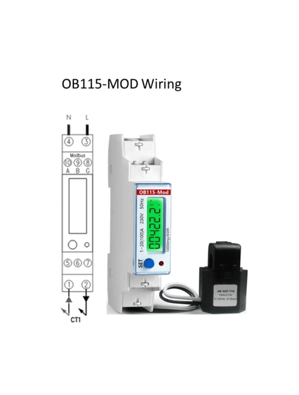 GivEnergy EM115 Meter with Split CT - Modbus RTU