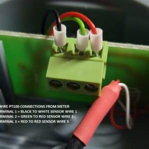 PT100 3 wire connections to sensor - bmsparts.co.uk